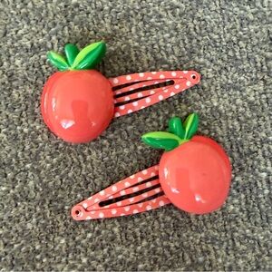 Gymboree Pretty Peach Snap Clips